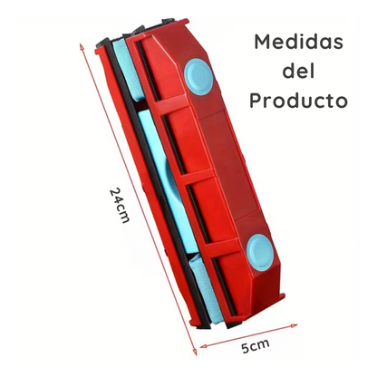 Limpiador De Ventanas Magnéticos para Vidrios Mamparas Puertas - GlassMag Pro