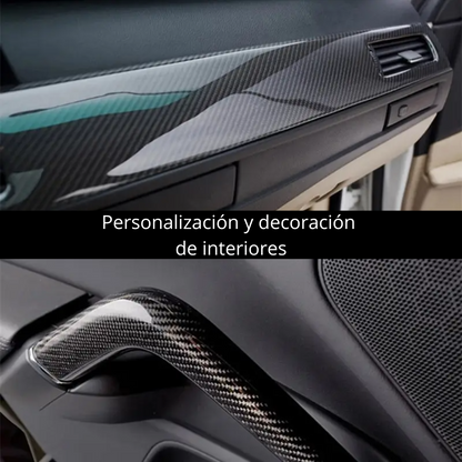 Pegatina Protector Fibra De Carbono 5d para Autos -Rollo 5 metros - CarbonShield 5D