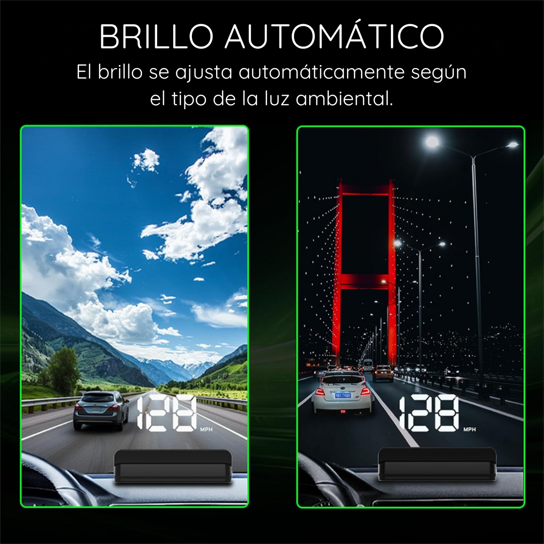 Velocímetro Proyector Para Autos Camionetas - MaxDrive HUD