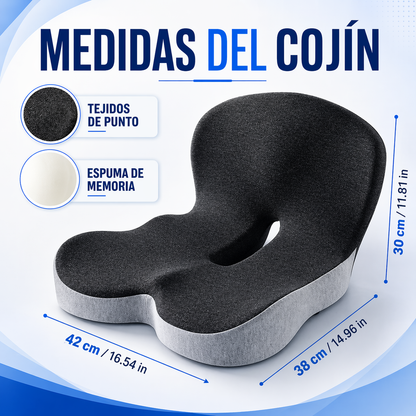 Cojin respaldar ortopédico ergonómico - LumbarMax