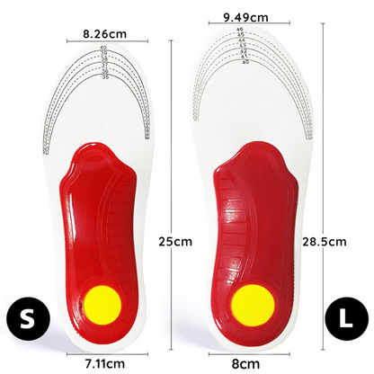 Plantillas Ortopédicas Ajustables para Fascitis y Pie Plano - FootBalance