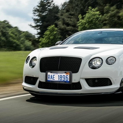 2 Marcos de Fibra de Carbono para Matricula de Auto - Carbon Shield