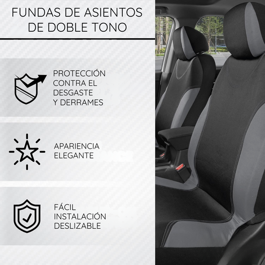 Set Funda Universal Cubre Asiento para Auto de 9 Piezas - RoyalRide