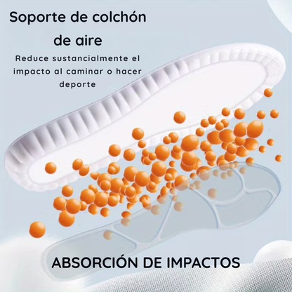 Plantillas Amortiguadoras con Absorción de Impactos - 5D StepBoost