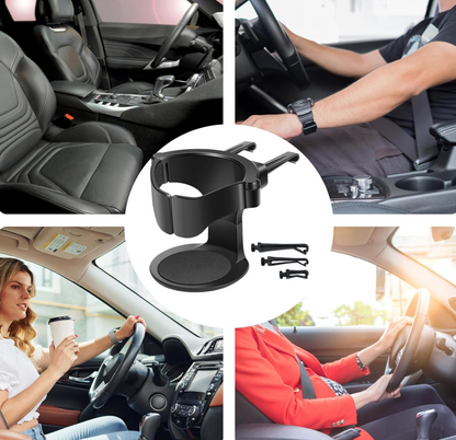 Soporte porta botellas ajustable para autos PLUS