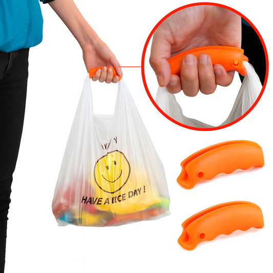 Pack 2 Agarradores Para Bolsas color Anaranjado