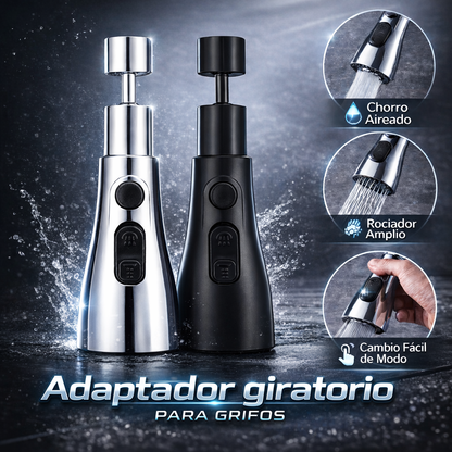 Adaptador Extensor Giratorio Para Grifo - HydroFlex PRO