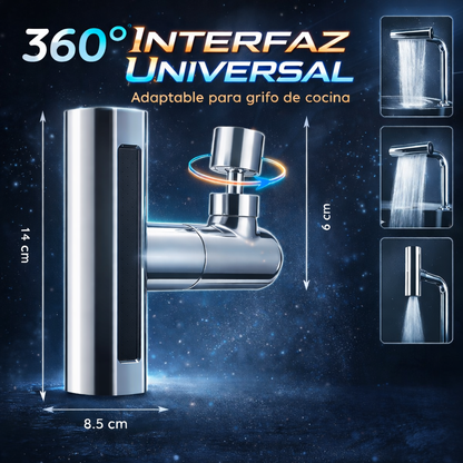 Adaptador de Grifo 360° Multifuncional 4 Salidas - PREMIUM