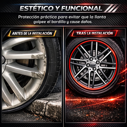 Protector de Goma para Rines de Auto - RinShield PRO