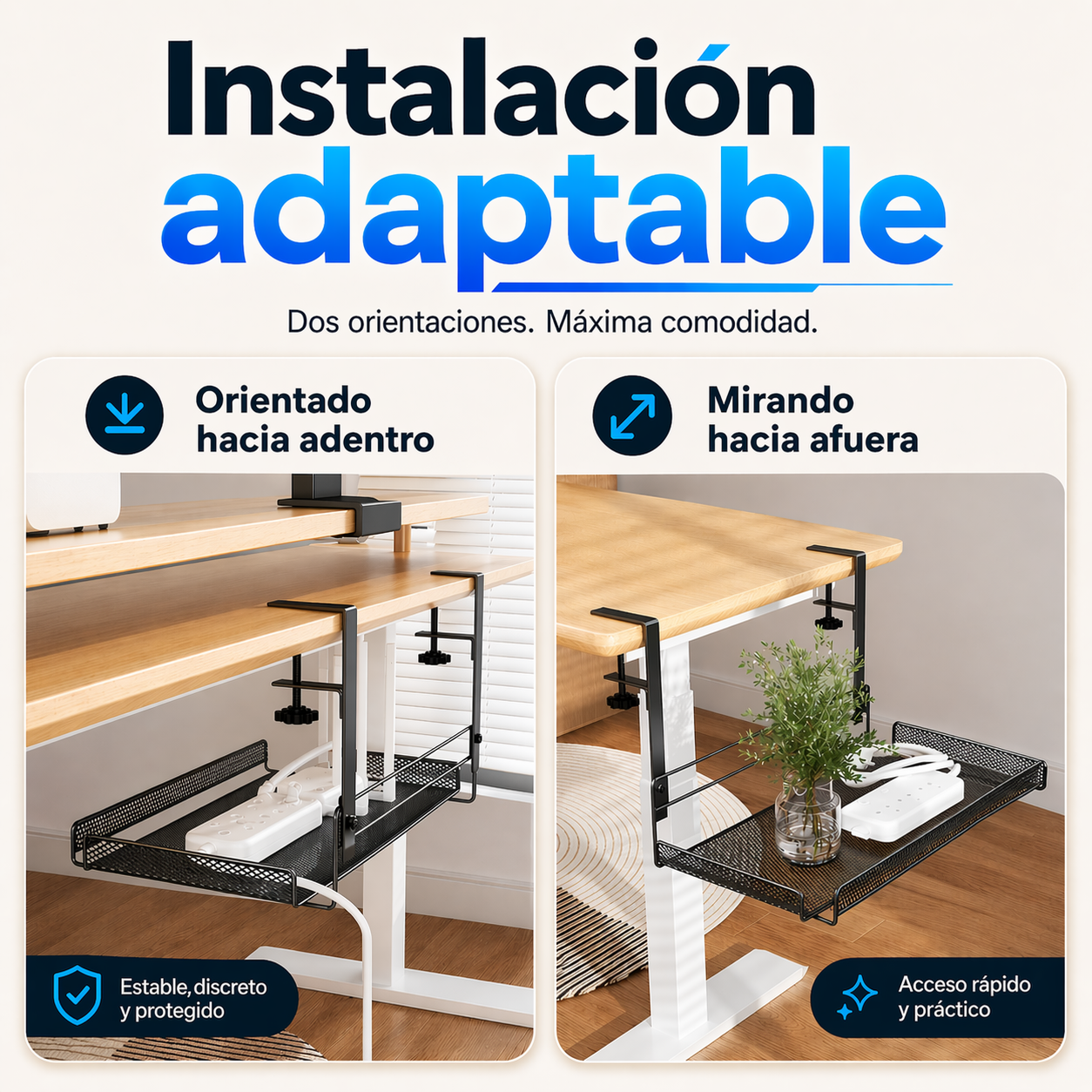 Bandeja organizador de cables - Smartcable