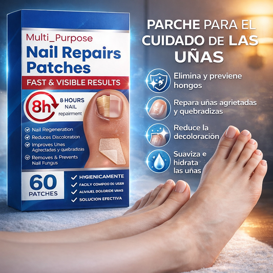 Parches para Tratamiento de Hongos de Uñas - Nail Repairs