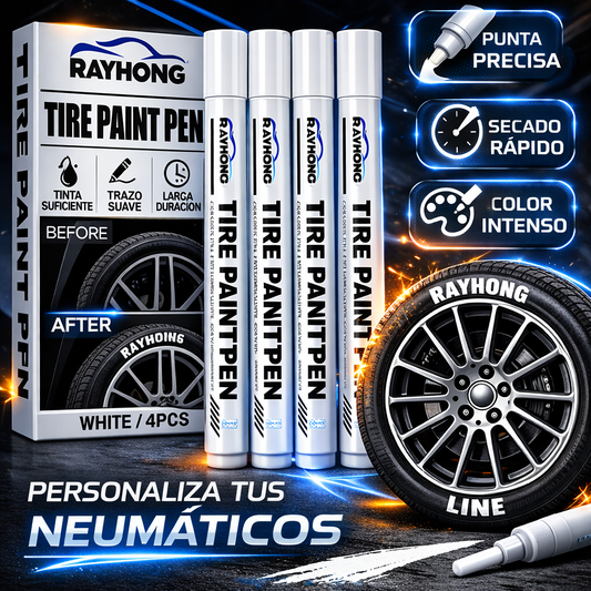 Paquete de 4 marcadores de pintura para llantas - Signature Wheels