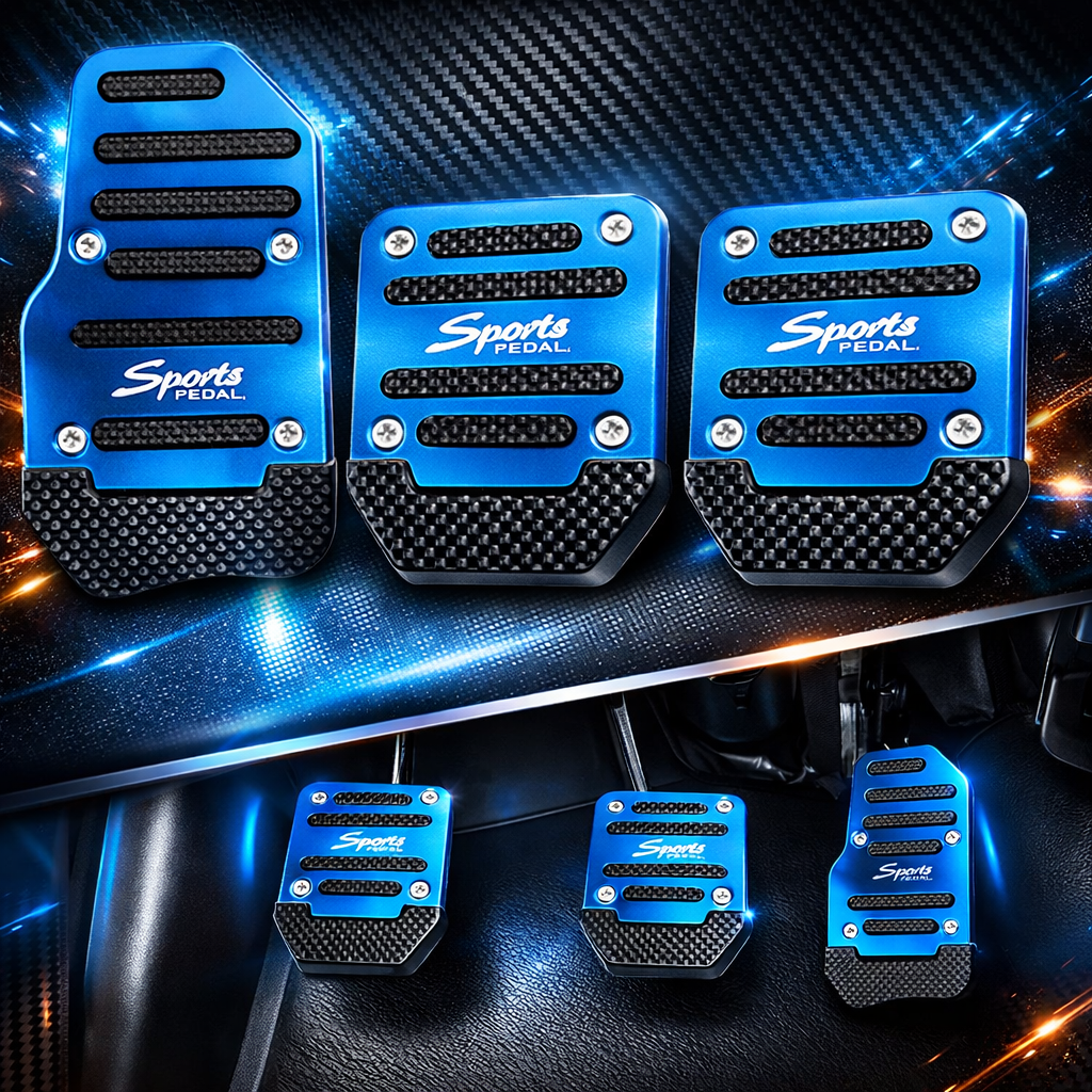 Juego de Pedales de aluminio anti-deslizantes PREMIUM
