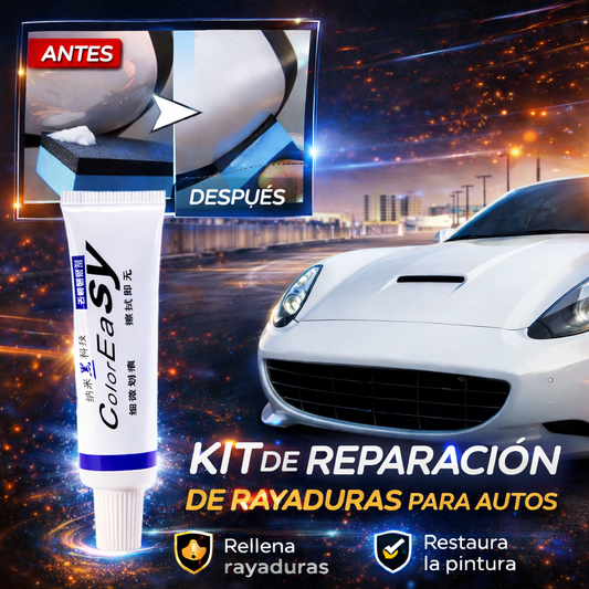 Kit reparacion de rayaduras de pintura de auto - Color Easy