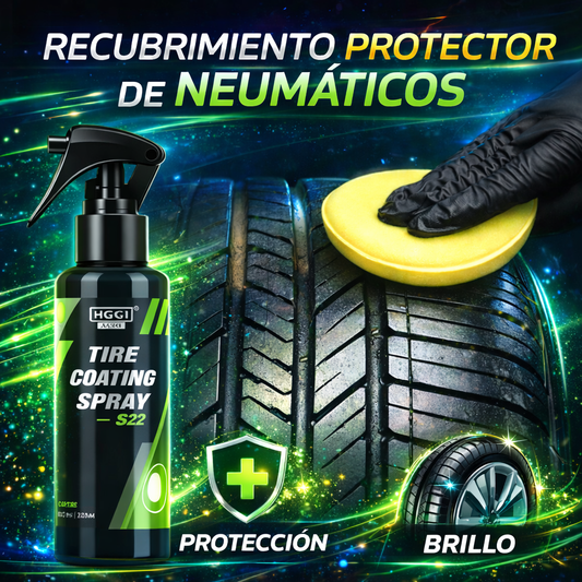 Recubrimiento y Brillo Protector De Neumáticos 100 ml - DELUXE