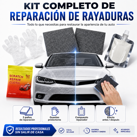Kit Reparador De Rayaduras Para Pintura De Autos - Fix It Pro
