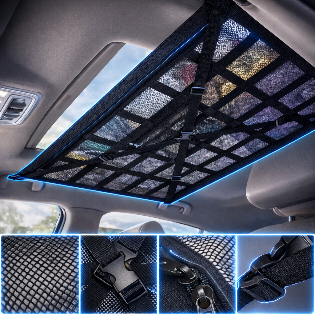 Organizador Almacenamiento Para Techo De Autos y Camionetas - RoofBag Pro