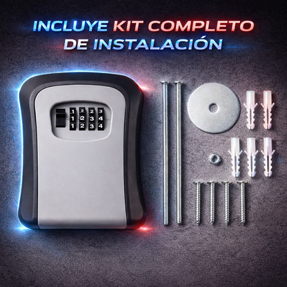 Caja De Seguridad Guarda Llave Con Clave Numérica - LockGuard