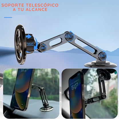 Soporte de metal magnético para celular 360° - MagnetGrip PRO