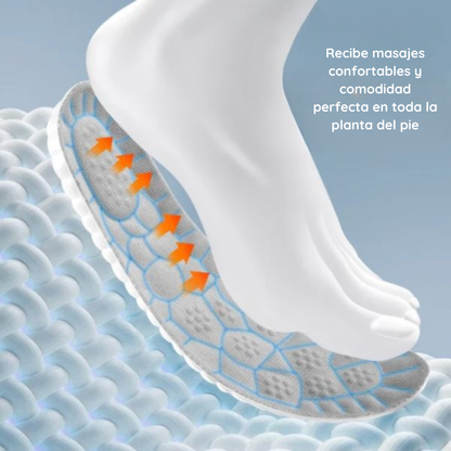 Plantillas Amortiguadoras con Absorción de Impactos - 5D StepBoost