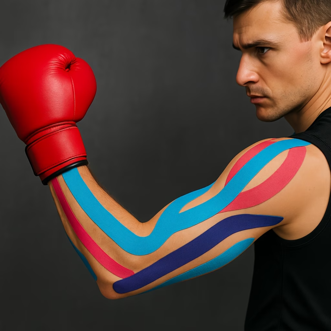 CINTA KINESIOLOGICA PARA DOLORES MUSCULARES - FIT TAPE