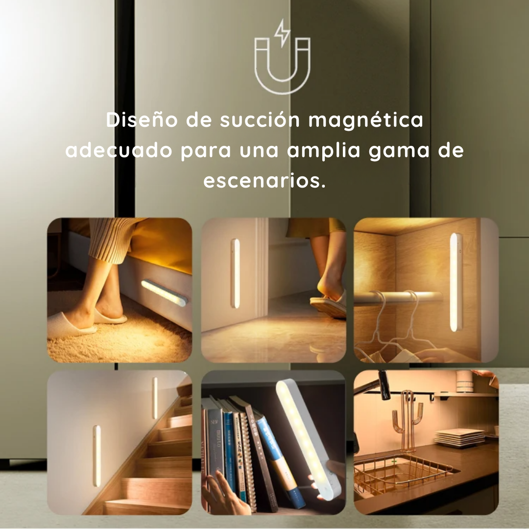 Lámpara Led Magnética Portátil 26 Cm + Control Remoto - MagneLight PRO