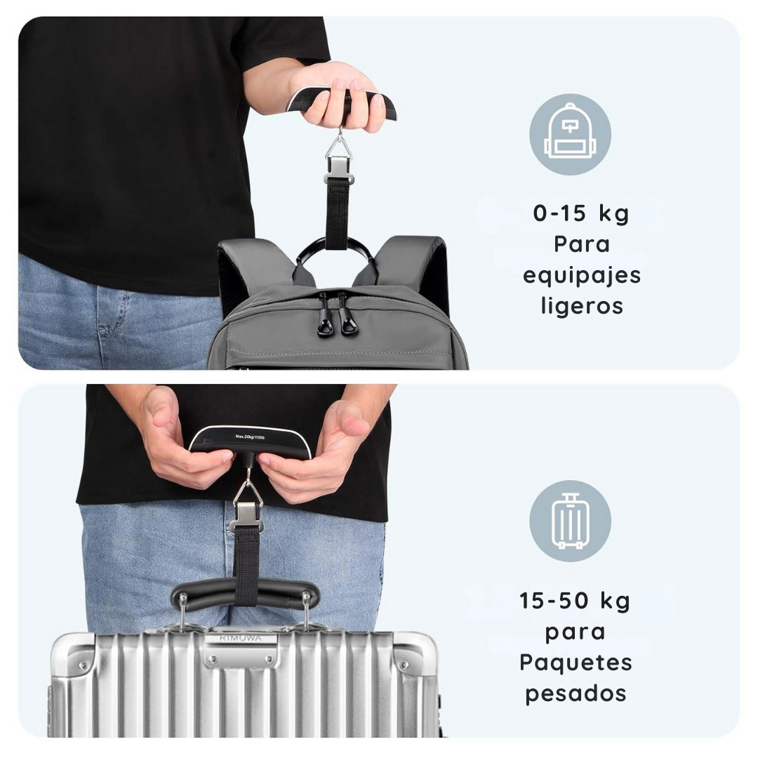 Balanza Digital Portátil De 10gr-50kg - TripScale Digital