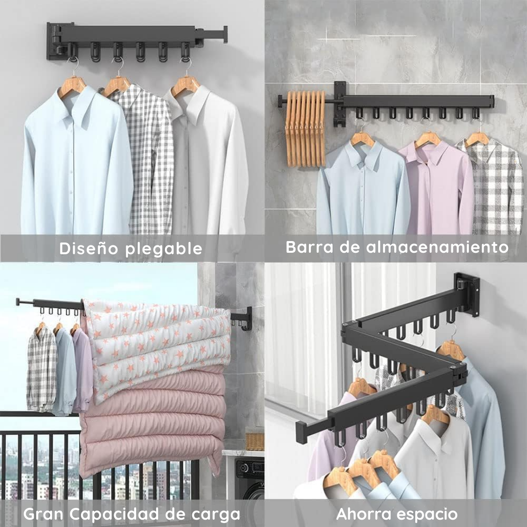 Colgador Tendedero Ropa Plegable Extensible - DryLux 360