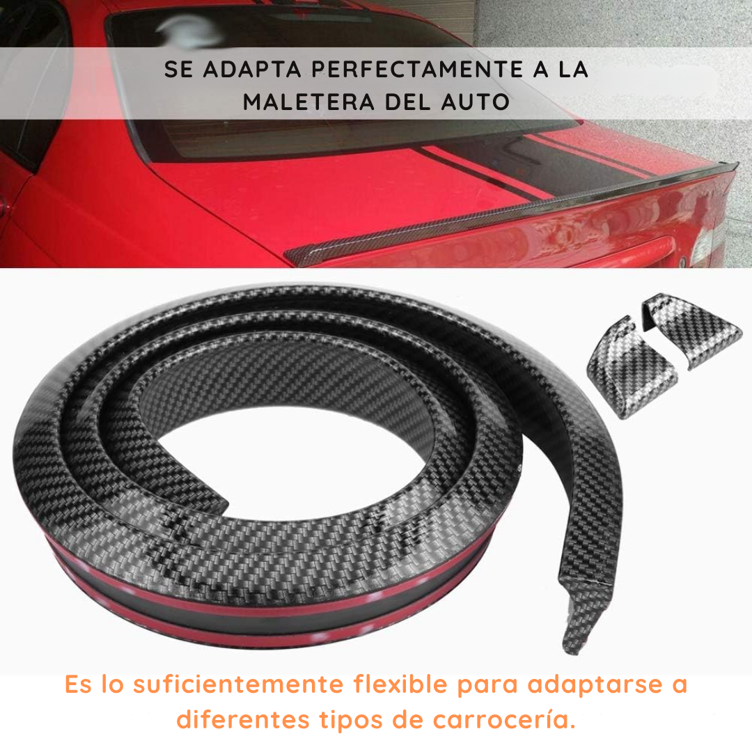 Aleron Fibra De Carbono Universal Para Autos - CarbonX Wing