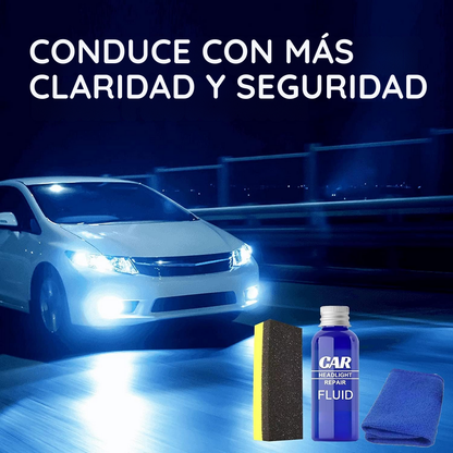 Reparador Restaurador De Faros Safe Light 10 ml - Para Autos y Camionetas