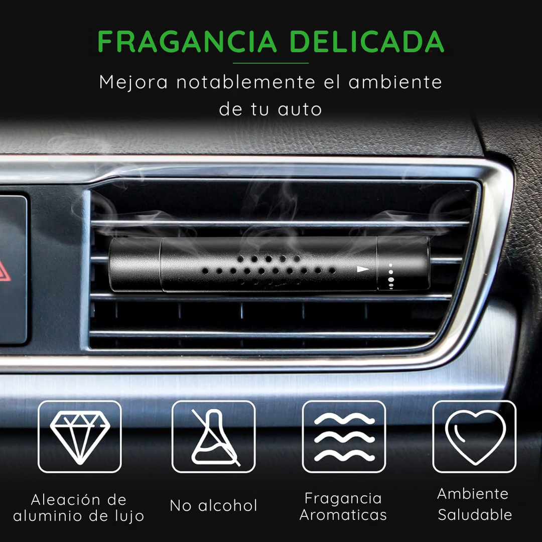 Ambientador y Aromatizador Difusor De Perfume Para Autos con 3 fragancias - PowerFresh Pro