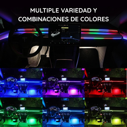 TIRA DE LUCES LED PARA INTERIOR DE AUTO - AUTOSHINE