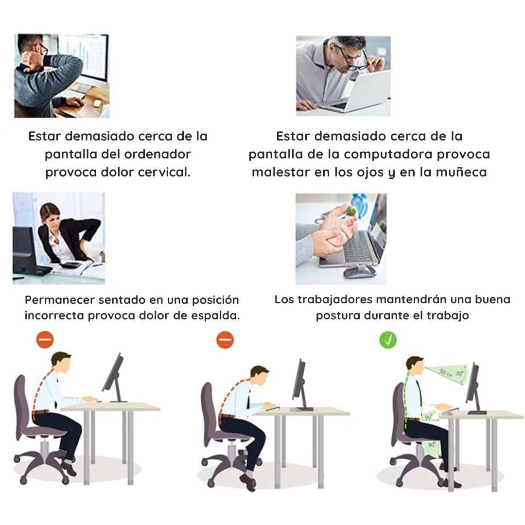 SOPORTE DE BRAZO PARA ESCRITORIO - BODY DESK