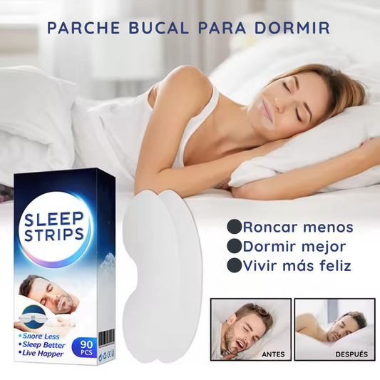CINTA PARCHE BUCAL PARA DORMIR ANTIRONQUIDOS