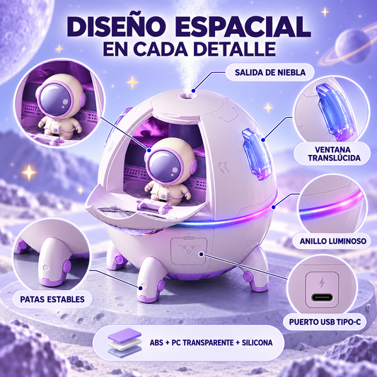 Difusor Humidificador Astronauta - AstroAura