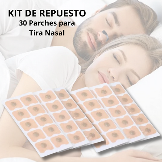 Kit de Repuesto 30 parches para Tira Nasal