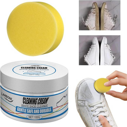 Crema limpiador para zapatillas muebles zapatos - PRO