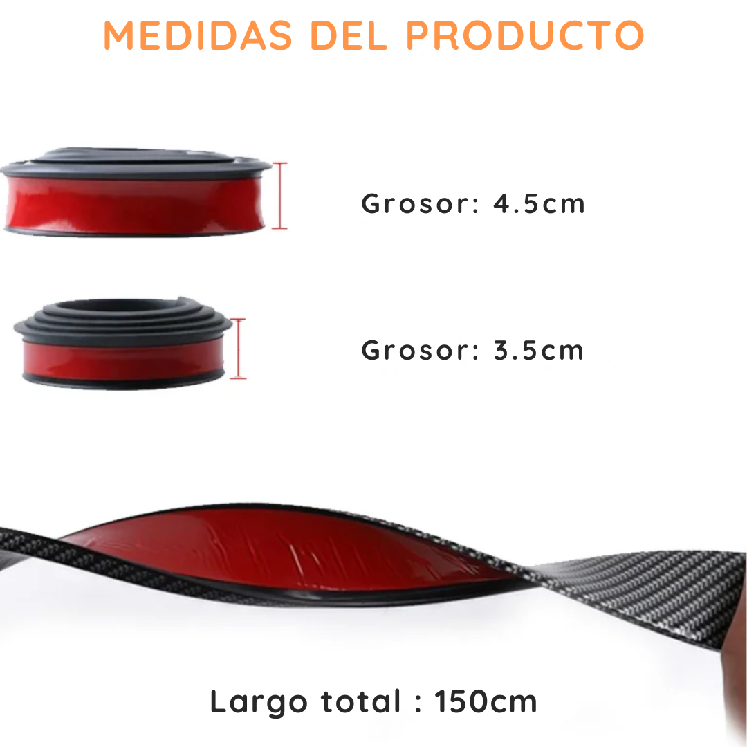 Guarda fangos Fibra de Carbono para tu Vehículo - FiberGuard Pro