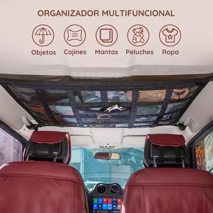 Organizador Almacenamiento Para Techo De Autos y Camionetas - RoofBag Pro