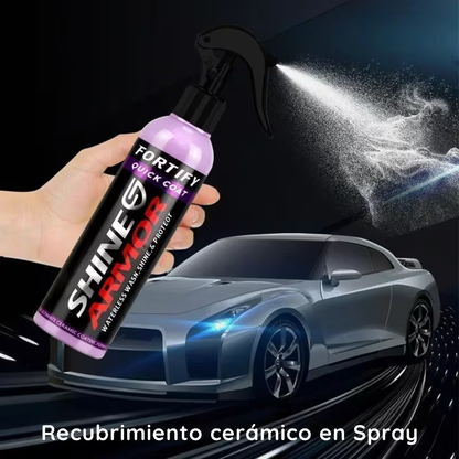 Recubrimiento Ceramico Para Autos Shine Armor 236 Ml + Paño