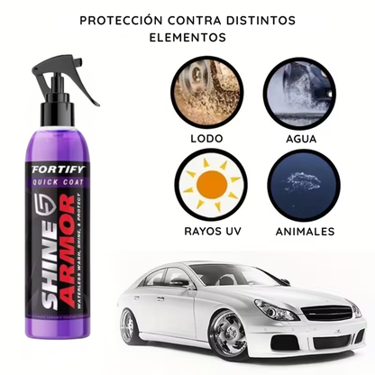 Recubrimiento Ceramico Para Autos Shine Armor 236 Ml + Paño