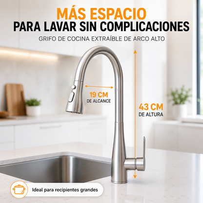 LLAVE DE COCINA MONOCOMANDO - MULTIGRIFO 360