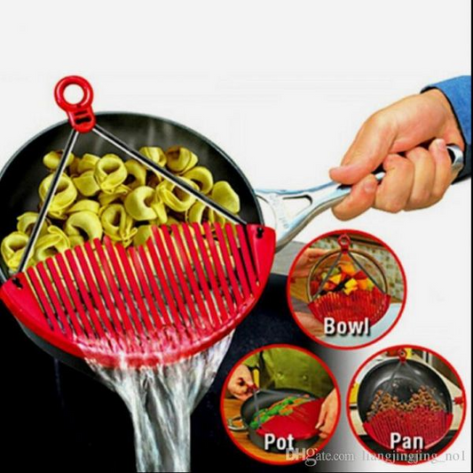 Colador escurridor extensible de verduras y fideos