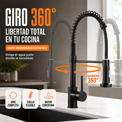 LLAVE DE COCINA MONOCOMANDO - MULTIGRIFO 360