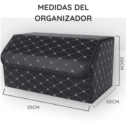 Organizador De Cuero Pu Para Maletera - AutoBox Pro