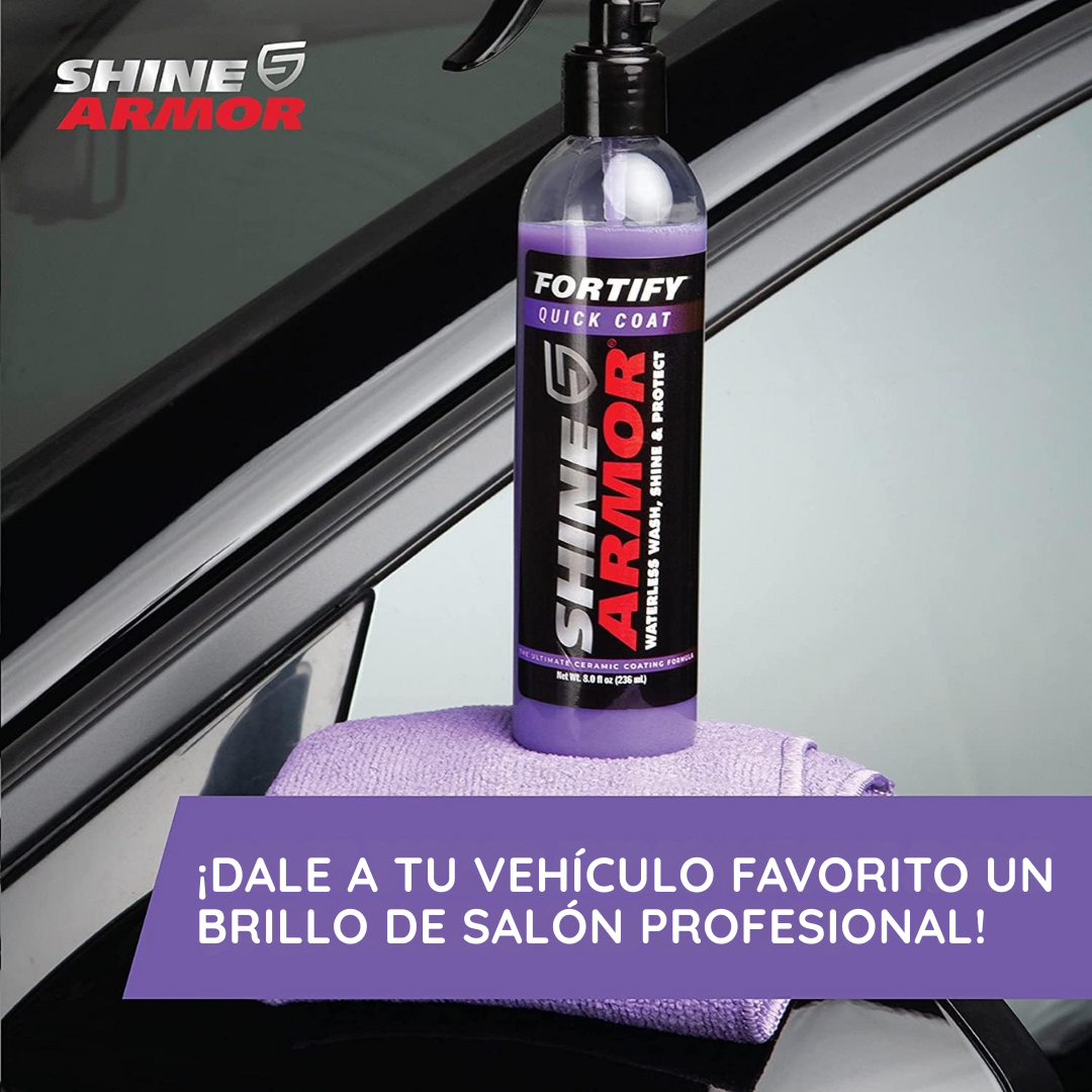 Recubrimiento Ceramico Para Autos Shine Armor 236 Ml + Paño