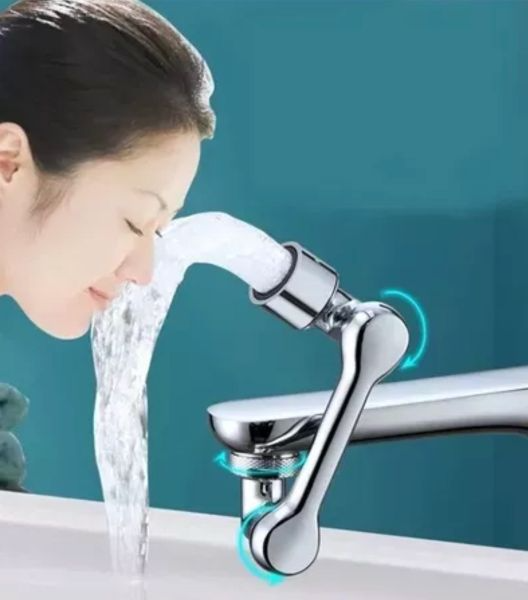 Adaptador Para Caño Anti Derrames 360 para Cocina y Baño