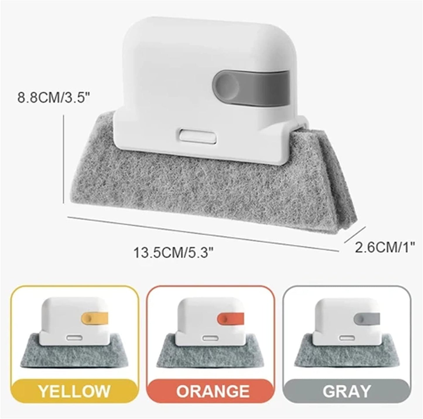 Cepillo para Limpieza de ranuras de ventanas, puertas, baños