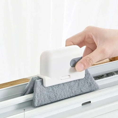 Cepillo para Limpieza de ranuras de ventanas, puertas, baños