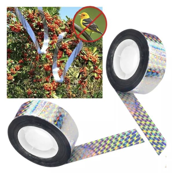 Cinta Espanta Repelente De Pájaros Ahuyenta Palomas 50 Mt